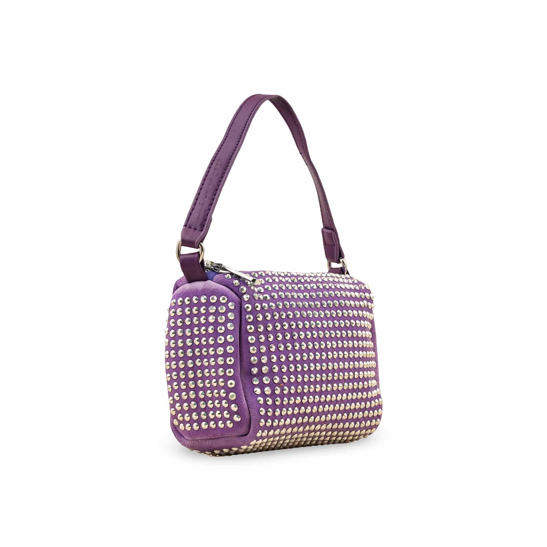 Purple Fancy Clutch P36324