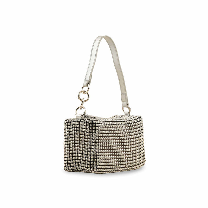 Silver Fancy Clutch P36330