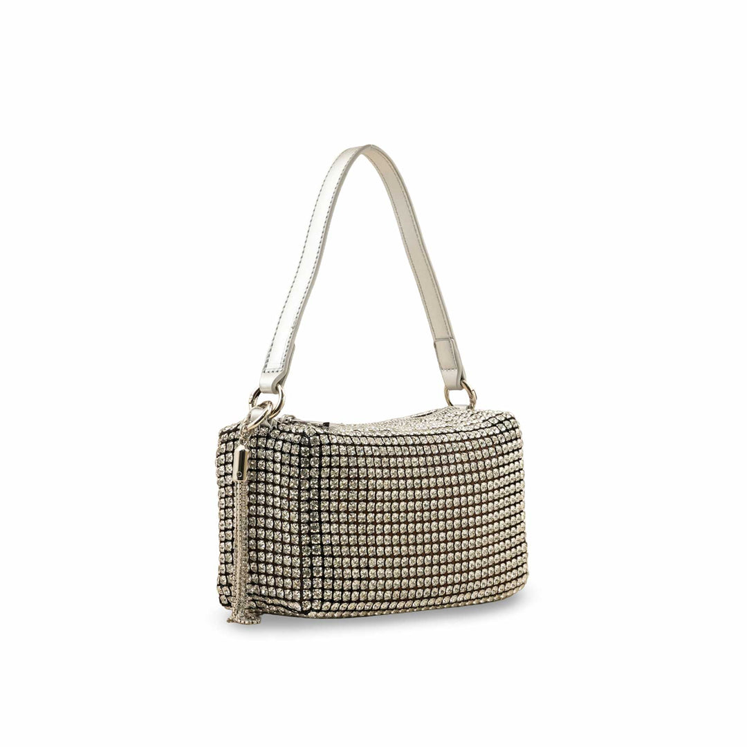 Silver Fancy Clutch P36331