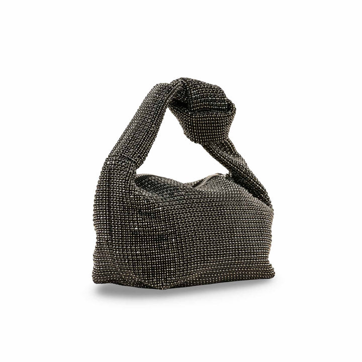 Black Fancy Clutch P36334