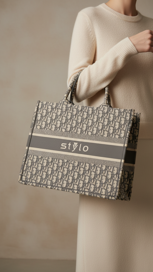 Blkwht Formal Hand Bag P36336