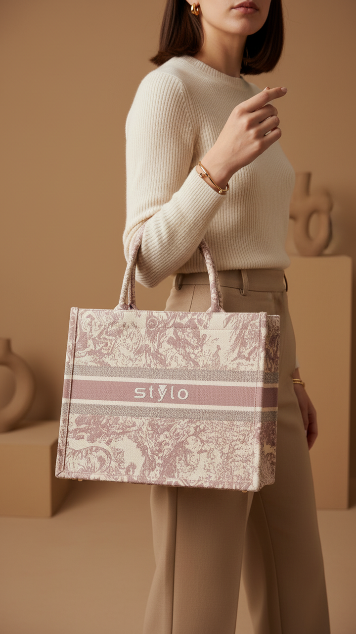 Pink Formal Hand Bag P36337