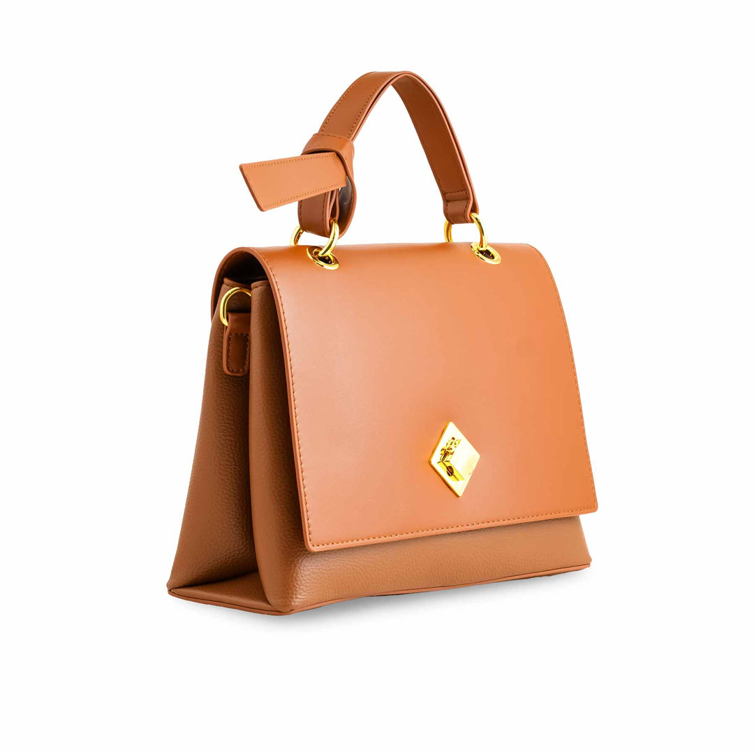 Brown Formal Shoulder Bag P36338