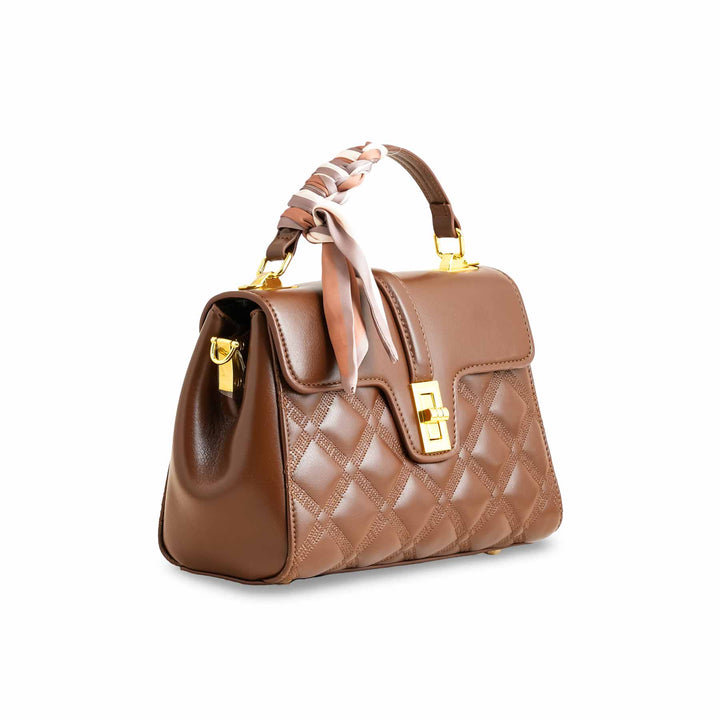Brown Formal Shoulder Bag P36340