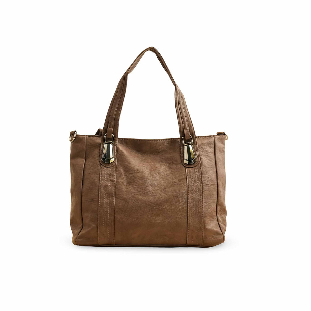 Khaki Formal Shoulder Bag P36345
