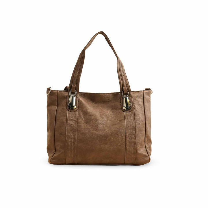 Khaki Formal Shoulder Bag P36345