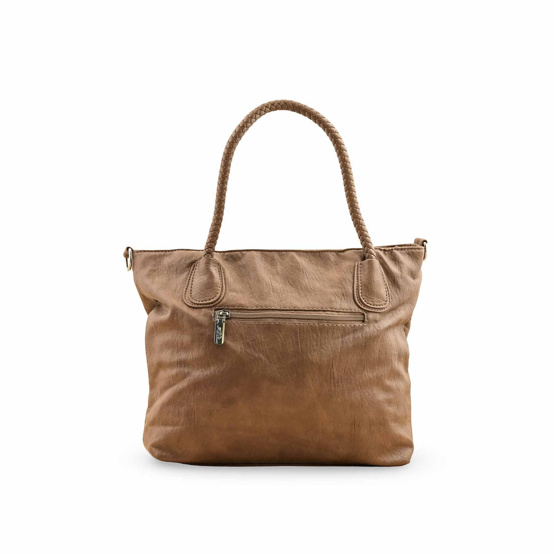 Khaki Formal Shoulder Bag P36346