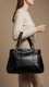 Black Formal Shoulder Bag P36347