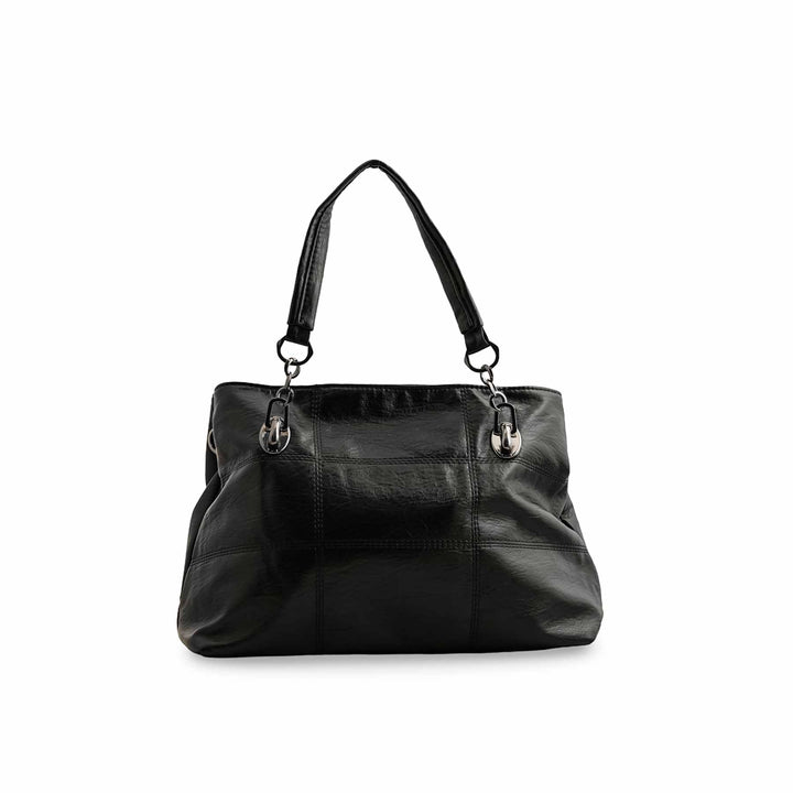 Black Formal Shoulder Bag P36347