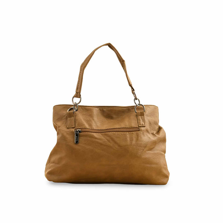 Khaki Formal Shoulder Bag P36347