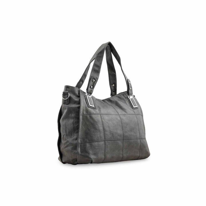 Grey Formal Shoulder Bag P36348