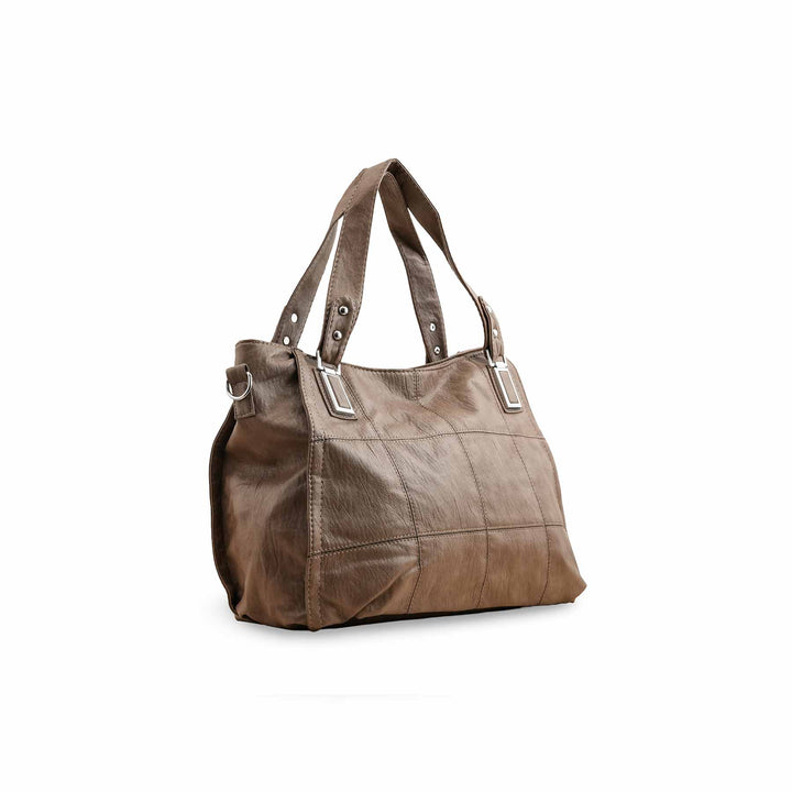Khaki Formal Shoulder Bag P36348