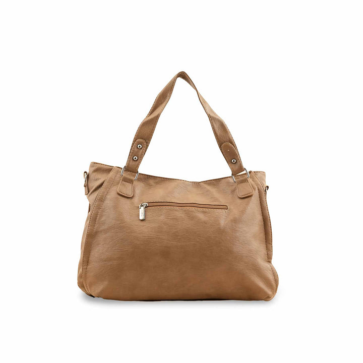 Beige Formal Shoulder Bag P36348
