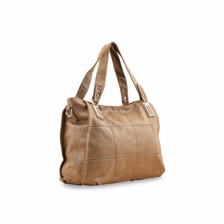 Beige Formal Shoulder Bag P36348