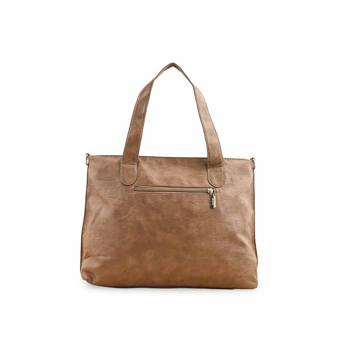 Khaki Formal Shoulder Bag P36349