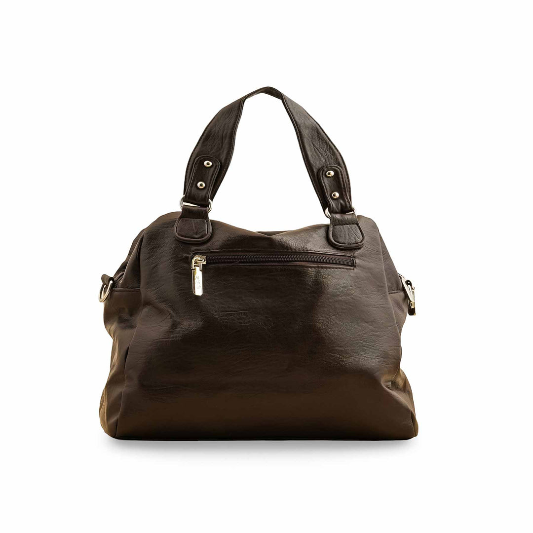 Brown Formal Shoulder Bag P36351