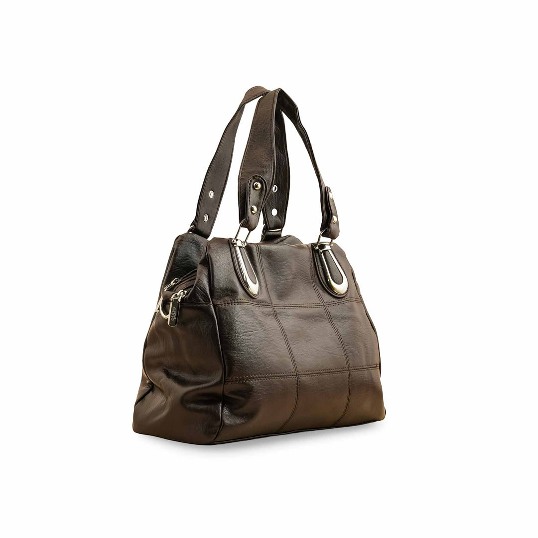 Brown Formal Shoulder Bag P36351