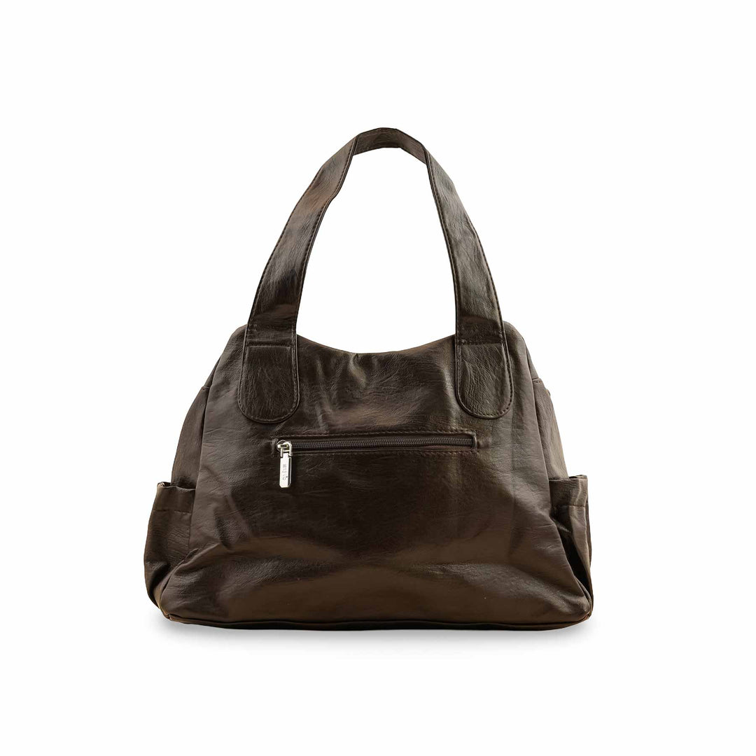 Brown Formal Shoulder Bag P36352