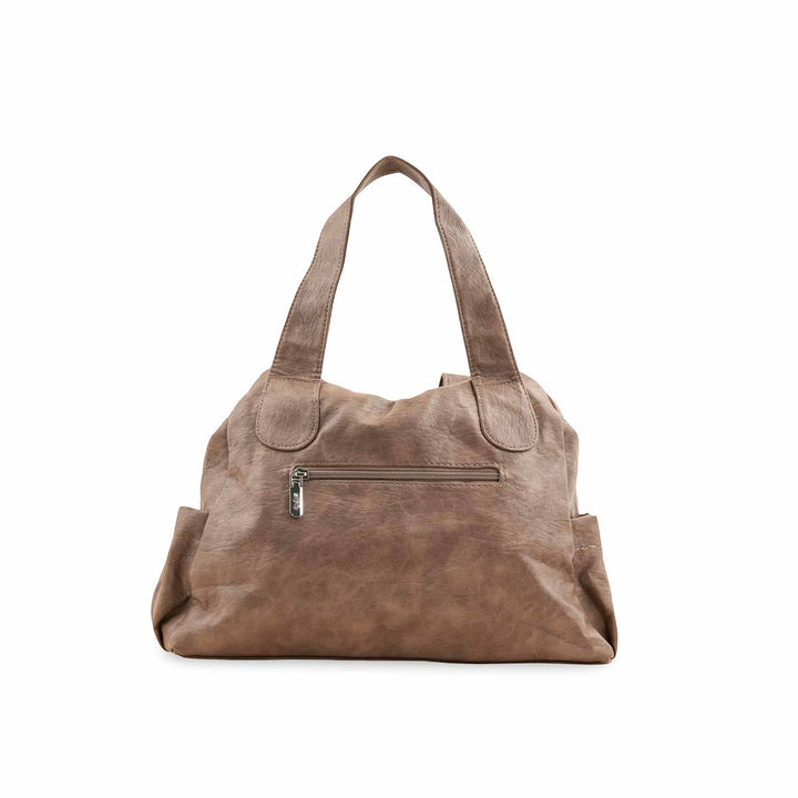 Khaki Formal Shoulder Bag P36352