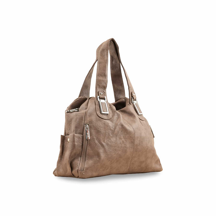 Khaki Formal Shoulder Bag P36352