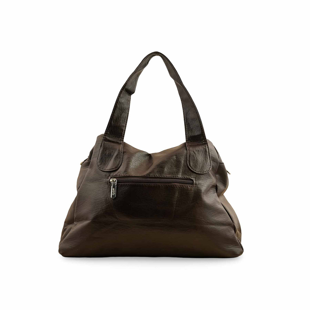 Brown Formal Shoulder Bag P36353