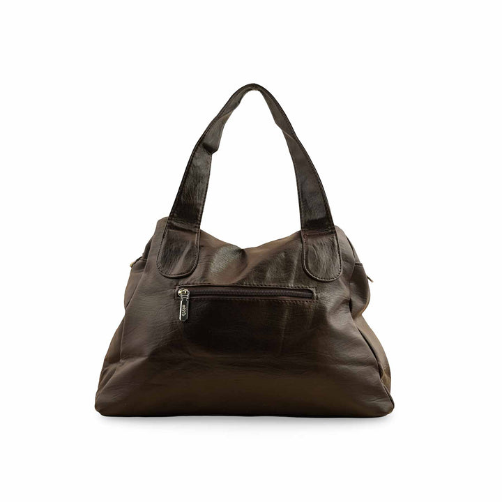 Brown Formal Shoulder Bag P36353