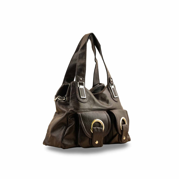 Brown Formal Shoulder Bag P36353