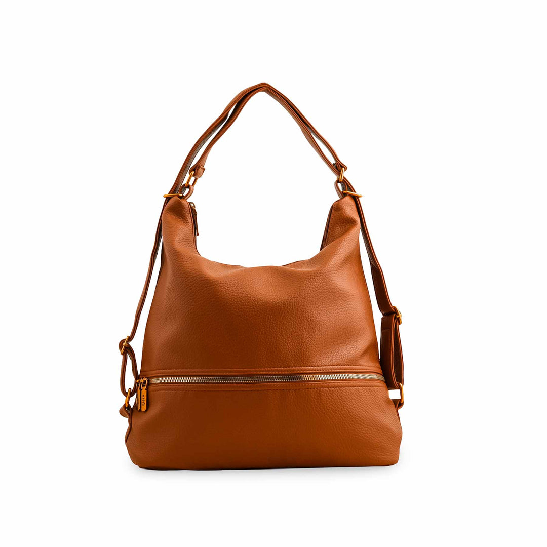 Brown Formal Shoulder Bag For Women P36356