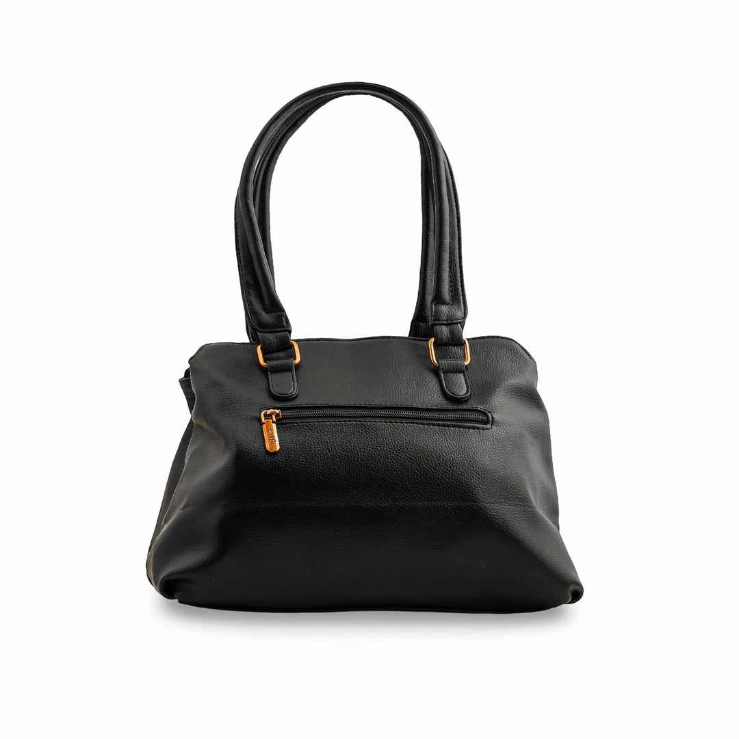 Black Formal Shoulder Bags P36358