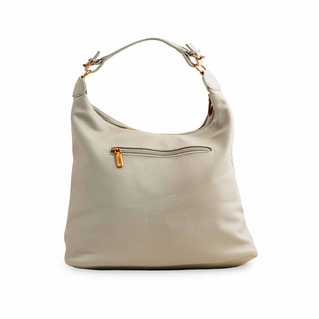Grey Women Formal Shoulder Bag P36359
