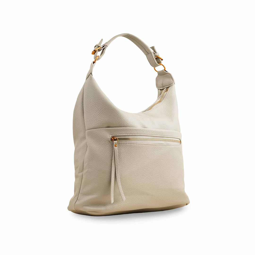 Grey Women Formal Shoulder Bag P36359