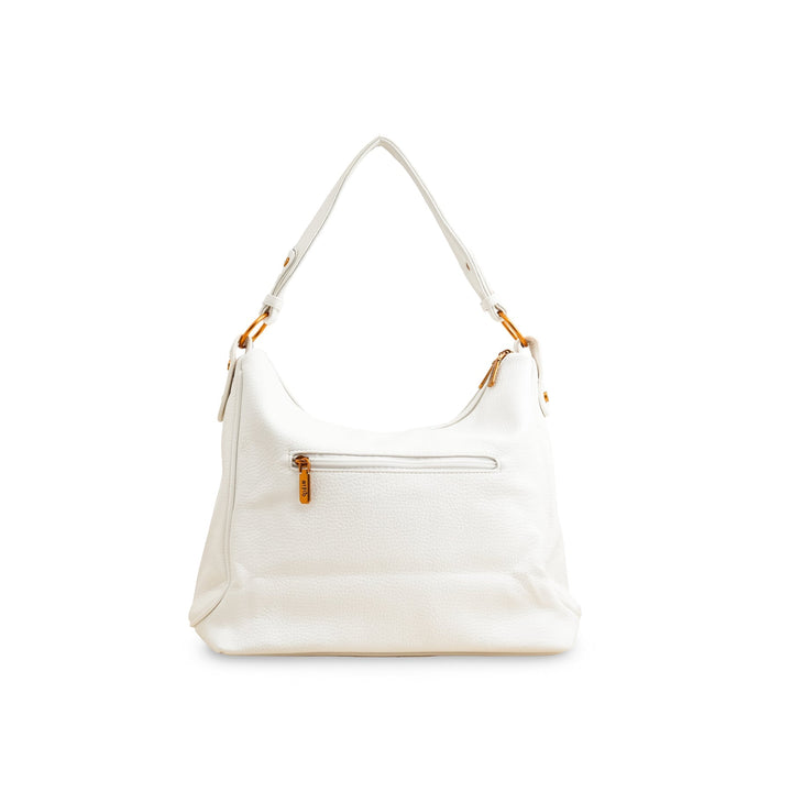 White Formal Shoulder Bag P36360