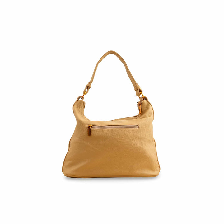 Khaki Women Formal Shoulder Bag P36361