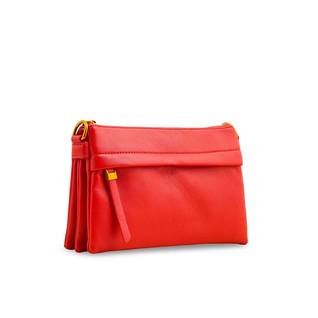 Red Women Formal Shoulder Bag P36363