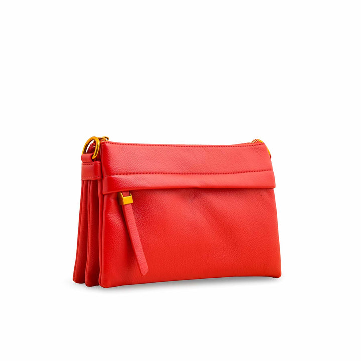 Red Women Formal Shoulder Bag P36363
