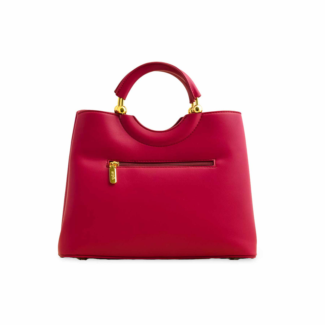 Purple Formal Hand Bag For Ladies P36370