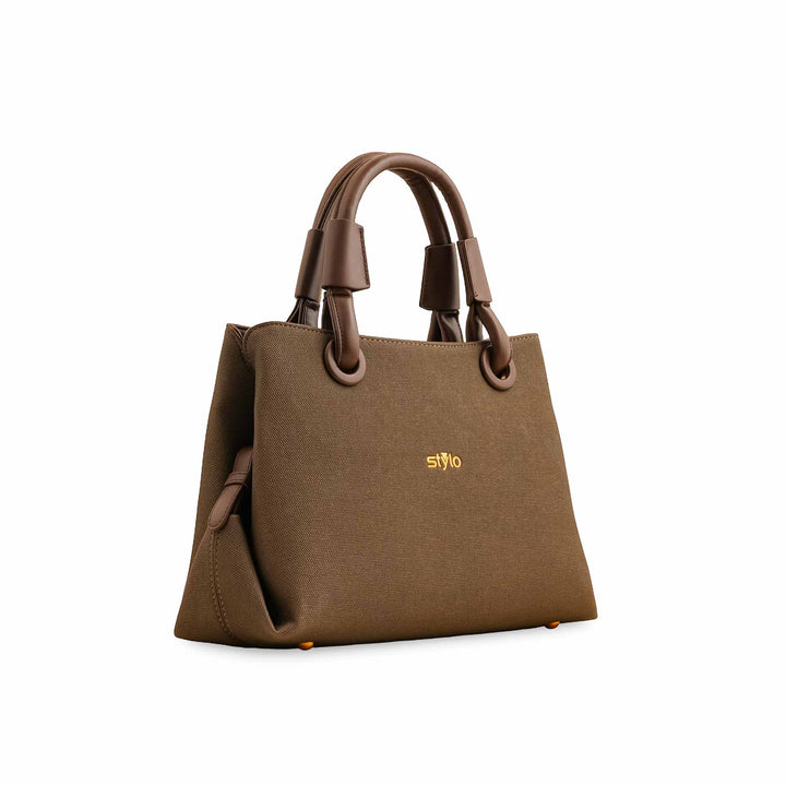 Brown Formal Hand Bag For Ladies P36372