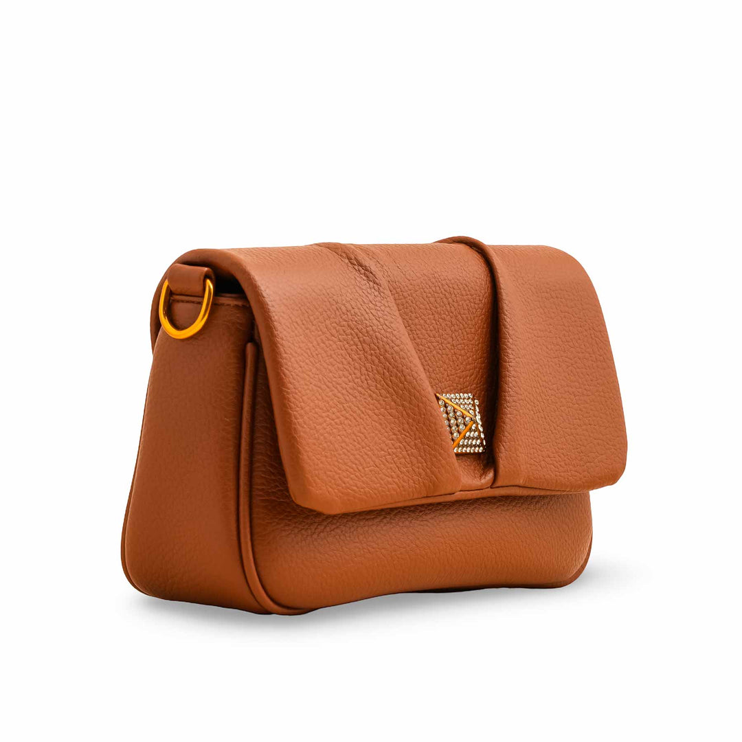 Coffee Women Formal Shoulder Bag P36375