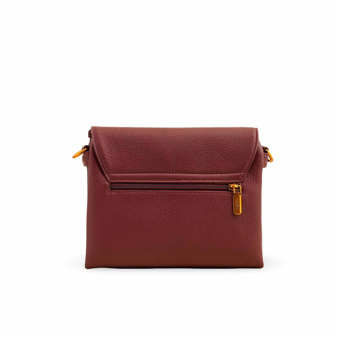 Maroon Women Formal Shoulder Bag P36377
