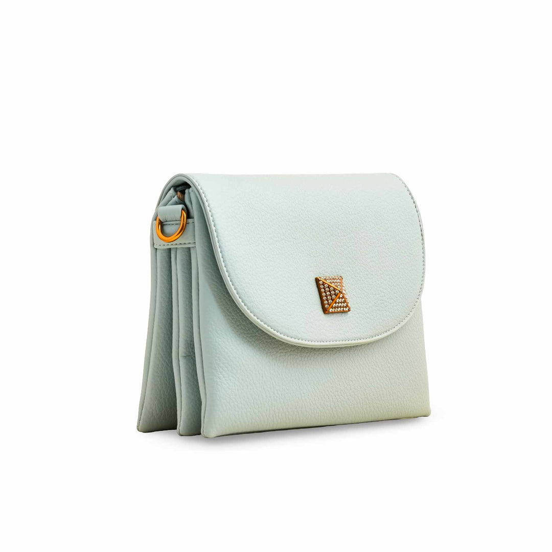 Blue Women Formal Shoulder Bag P36377