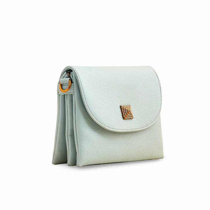 Blue Women Formal Shoulder Bag P36377