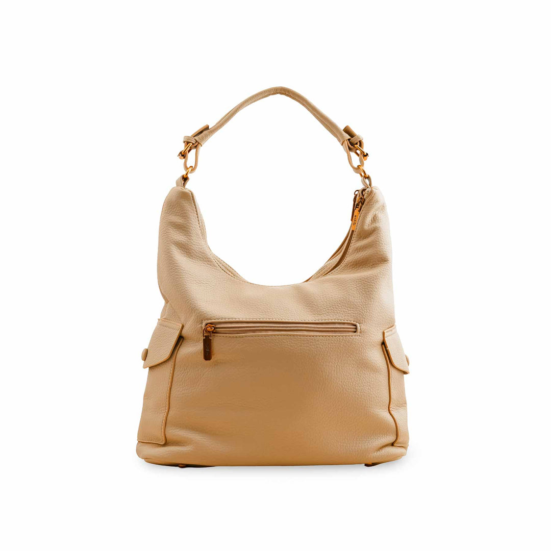 Khaki Formal Shoulder Bag P36381