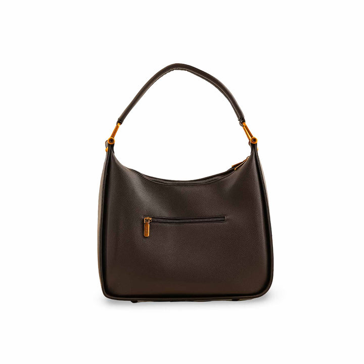 Brown Formal Shoulder Bag P36382