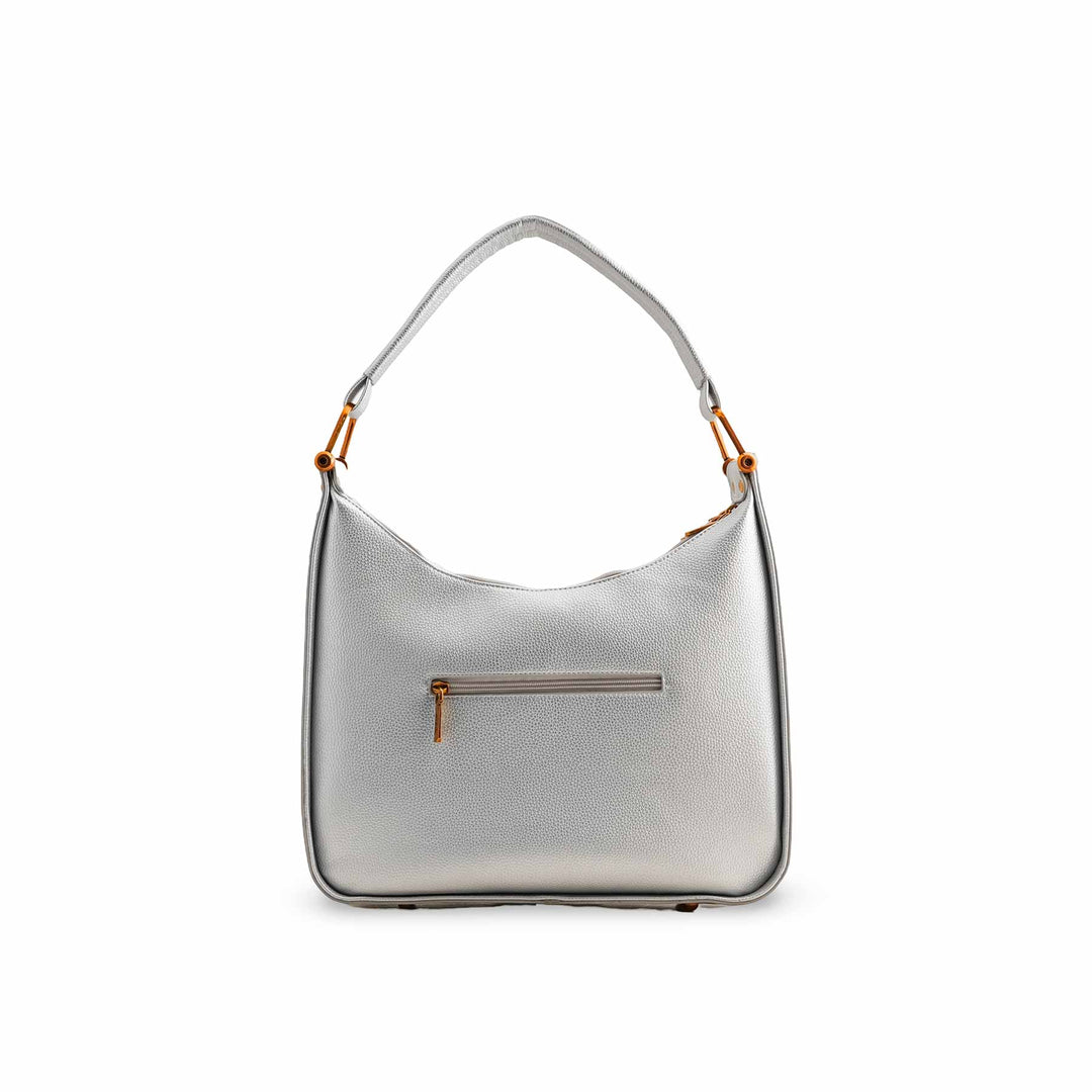 Silver Formal Shoulder Bag P36382