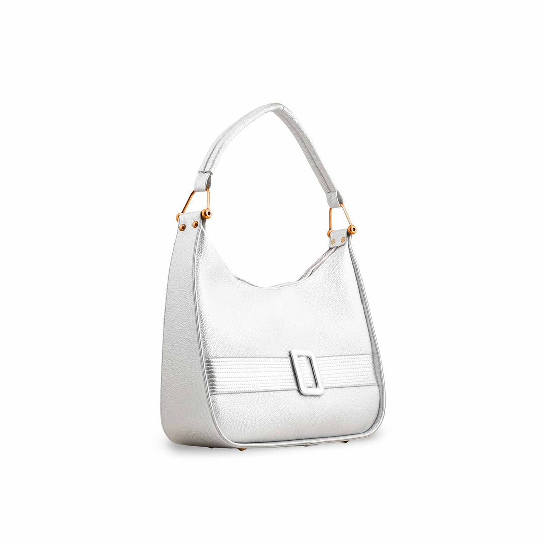Silver Formal Shoulder Bag P36382