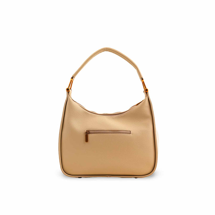 Beige Formal Shoulder Bag P36382