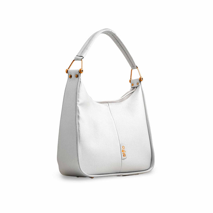 Silver Formal Shoulder Bag P36383
