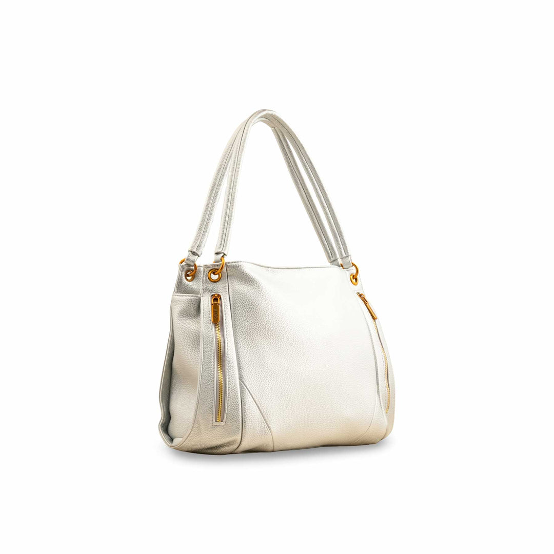 Silver Formal Shoulder Bag P36384