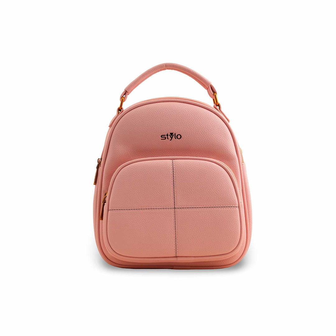 Pink Casual Back Pack P36389