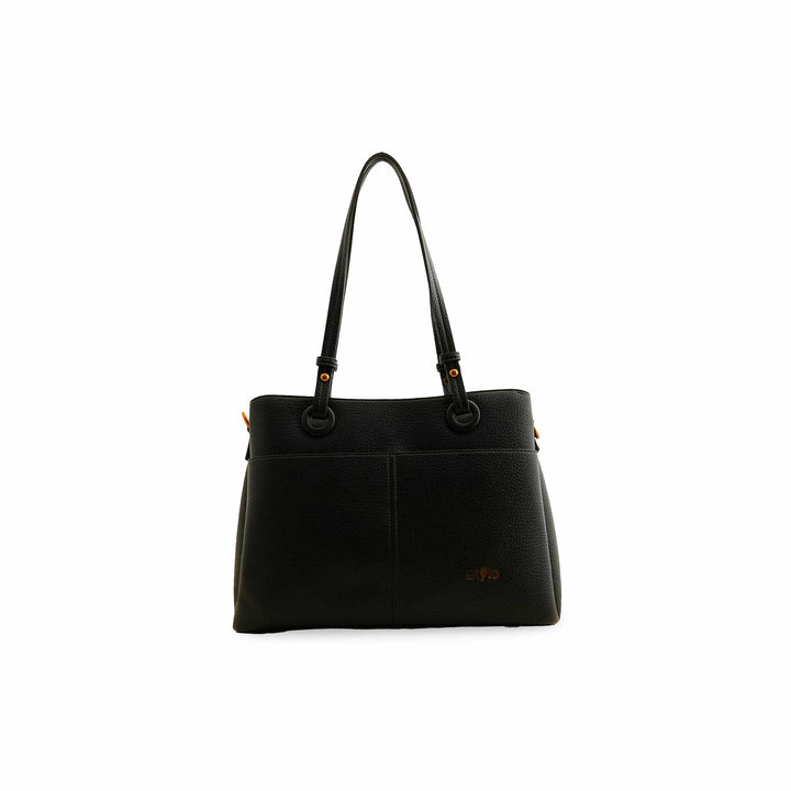 Black Formal Shoulder Bag P36390